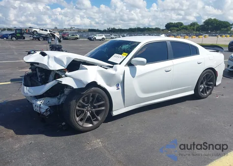 2020 Dodge Charger Scat Pack Rwd from USA, damaged, VIN 2C3CDXGJ8LH127205